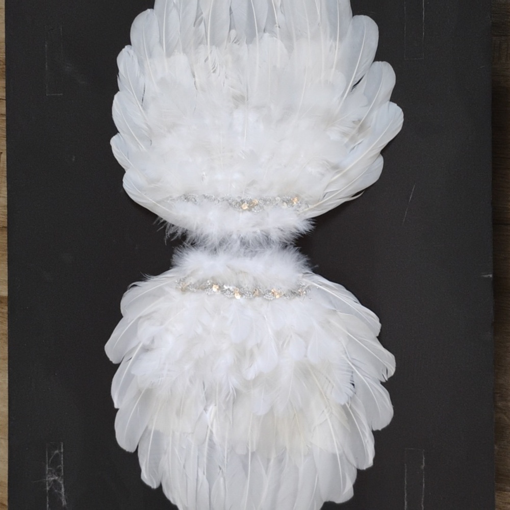 White Angel Costume Wings Halloween